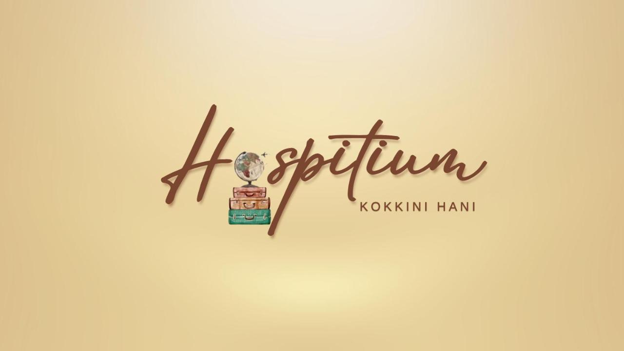 Hospitium By The Sea Lägenhet Kokkini Hani Exteriör bild